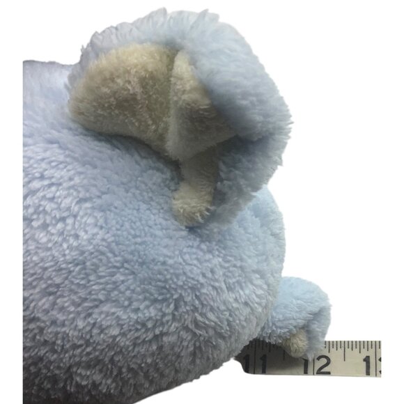 Aurora Baby Pastel Blue Plush Pig Piggy Stuffed Animal 12" Nursery Kawaii - Picture 7 of 7